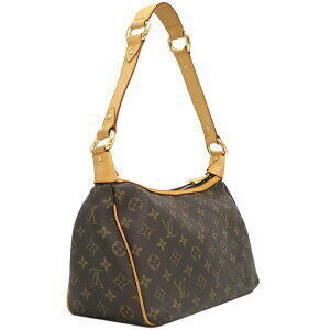 Louis Vuitton Tikal Bag Canvas Shoulder Monogram Brown